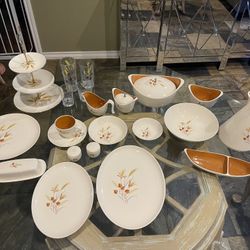 Ever Yours “Autumn Wheat”  Dinnerware