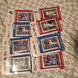 Topps Baseball Card Packs 10
