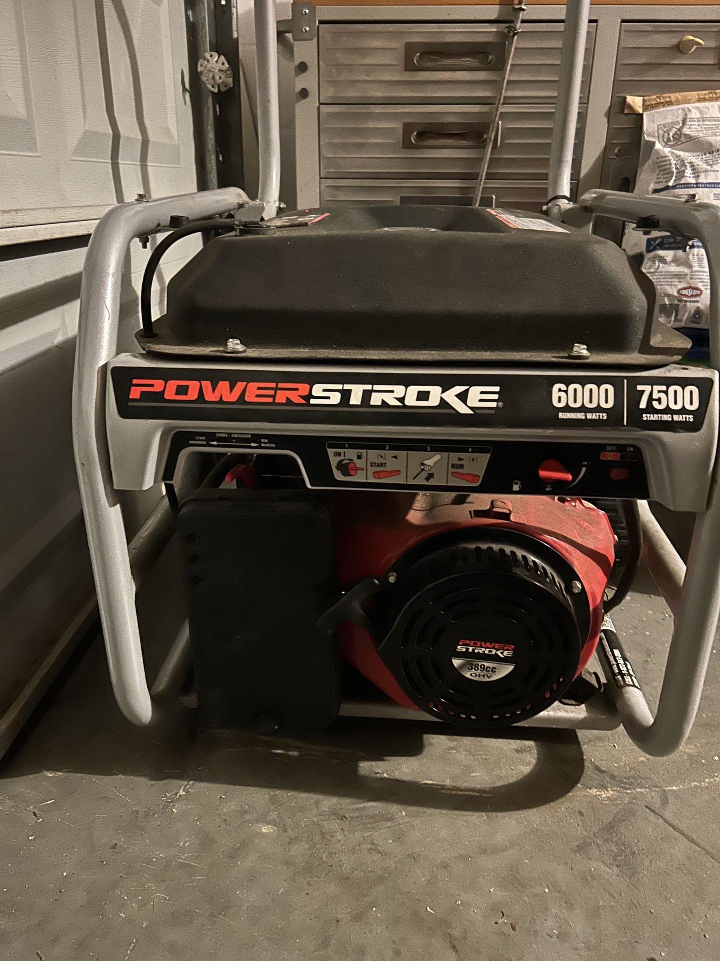 Power Stroke 6000 Watt Generator