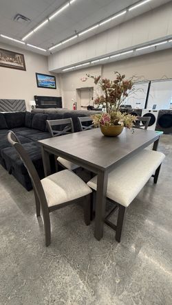 6 PC DINING TABLE