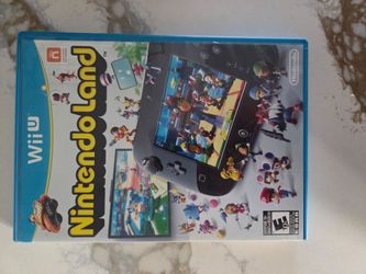 Wii U Nintendo Land Game Disk