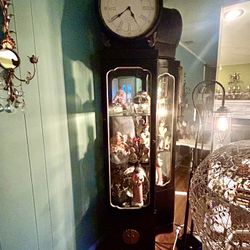 Tall Cabinet with Clock