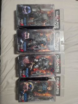 Gears of war 2 Necca action figures