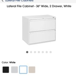 2 Drawer Filing Cabinet