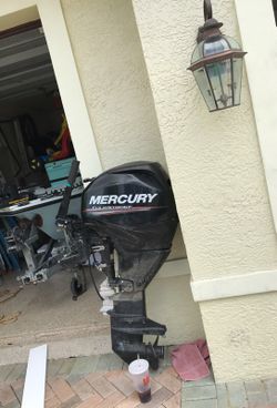 Mercury four stroke 25hp tiller