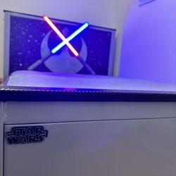 Rooms To Go Star Wars Light Saber Full Size Bed Frame