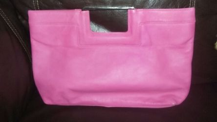 Banana Republic Pink Leather Purse