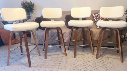 Sillas alta para barra ,color beige