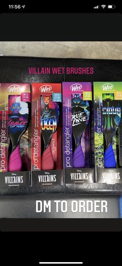 Disney Villain wet brushes