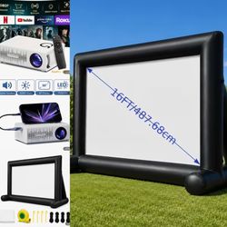 🎬 Backyard Movie Night Bundle – Brand New in Box! 🍿
