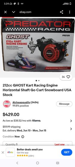 Predator racing motor