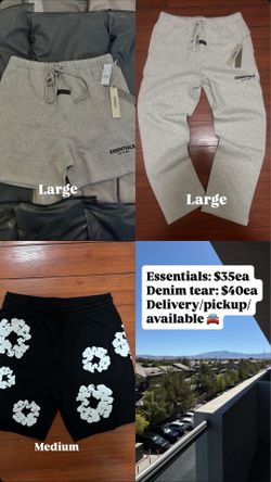 Essentials and denim tear