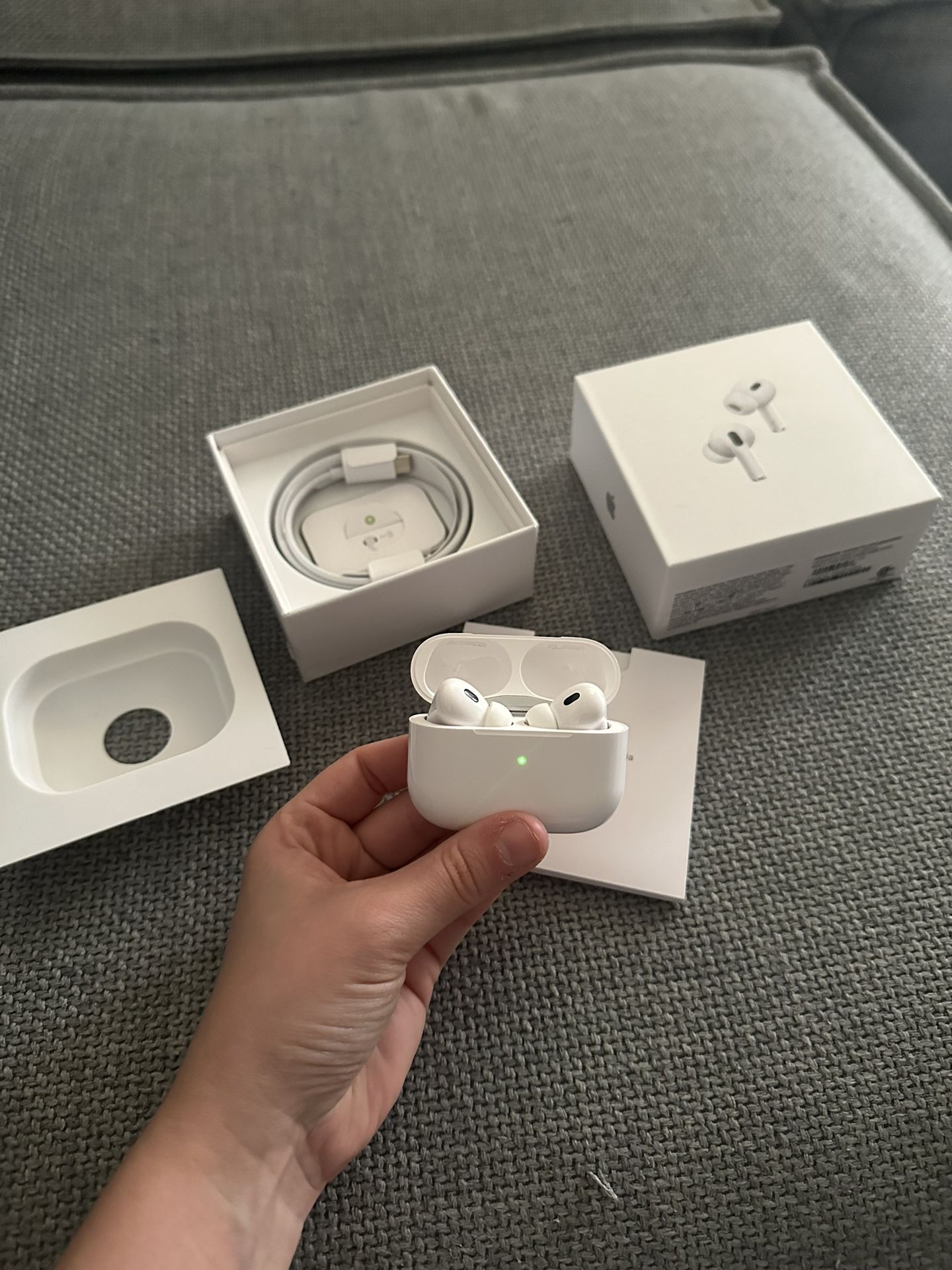 Apple AirPods Pro 2nd Generation with MagSafe Wireless Charging Case - White