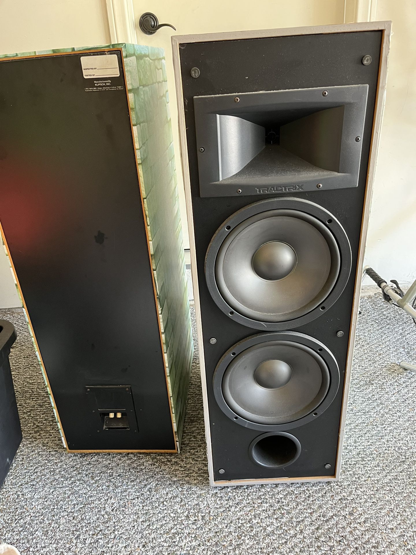 Vintage Klipsch KG5.5 Tower Speakers