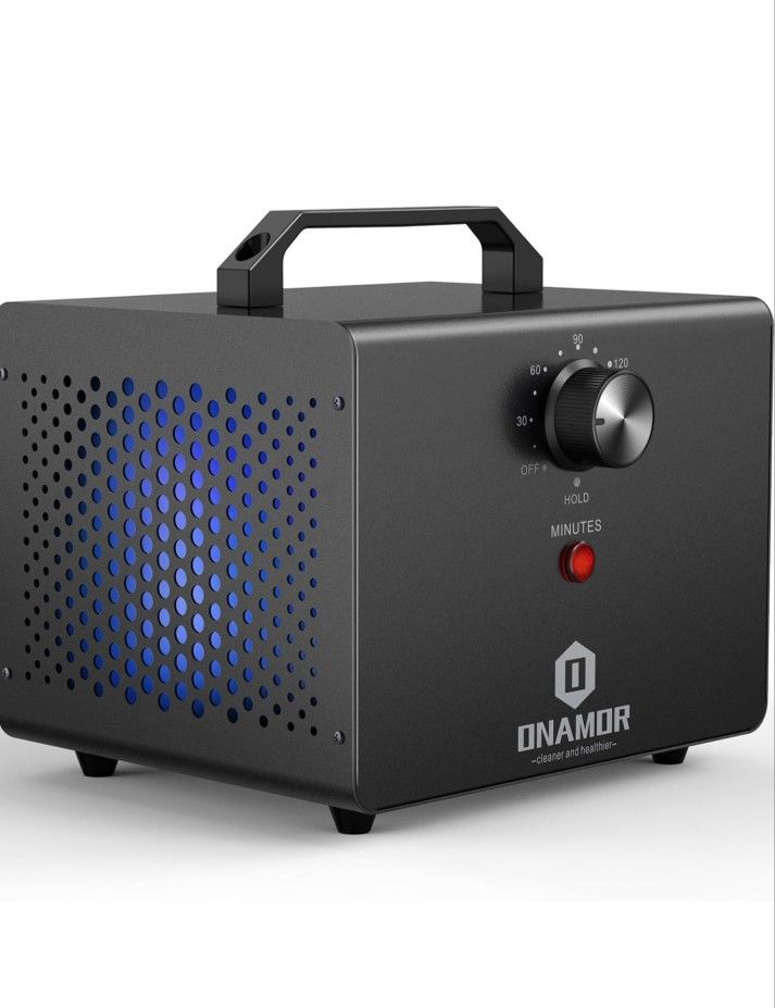  Generator 30000mg/h, Ozone Machine Ionizer O3 Deodorizer for Home, Basement, Smoke, and Pet Room