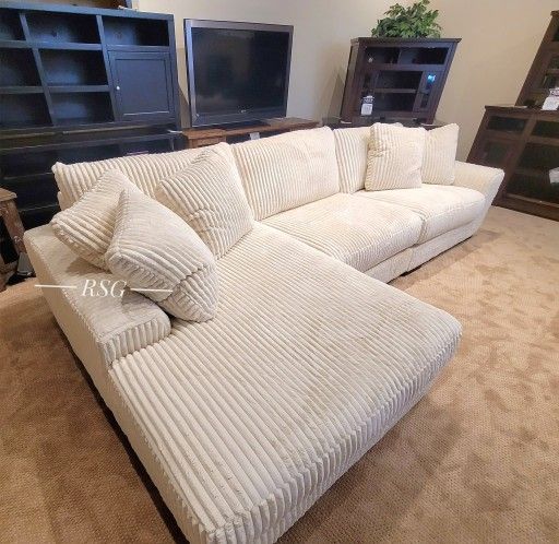 L Shaped Modular Corduroy Sectional Couch W Chaise 🌟Extra Discount Code RSG
🔥🔥 Mention OfferUp for this Special Price!!
