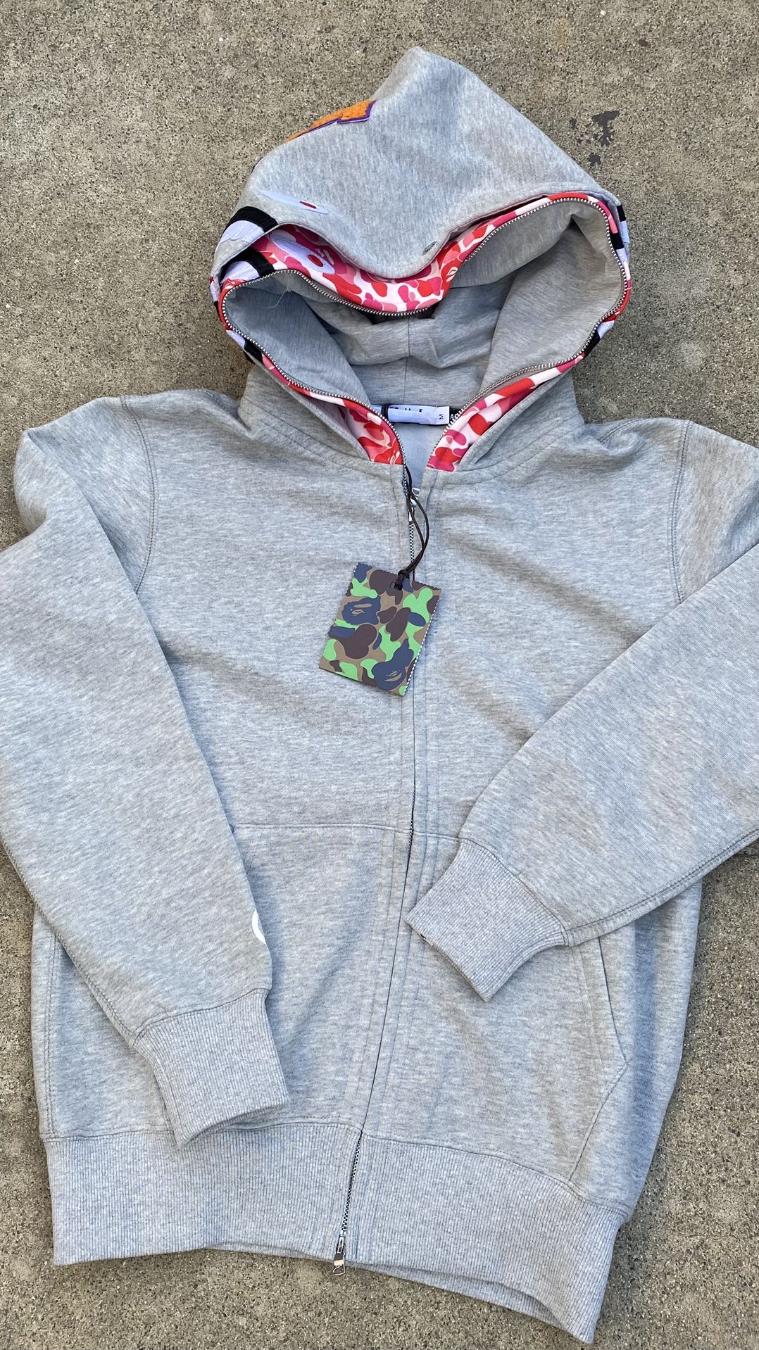 Bape Double Hoodie Zip Up