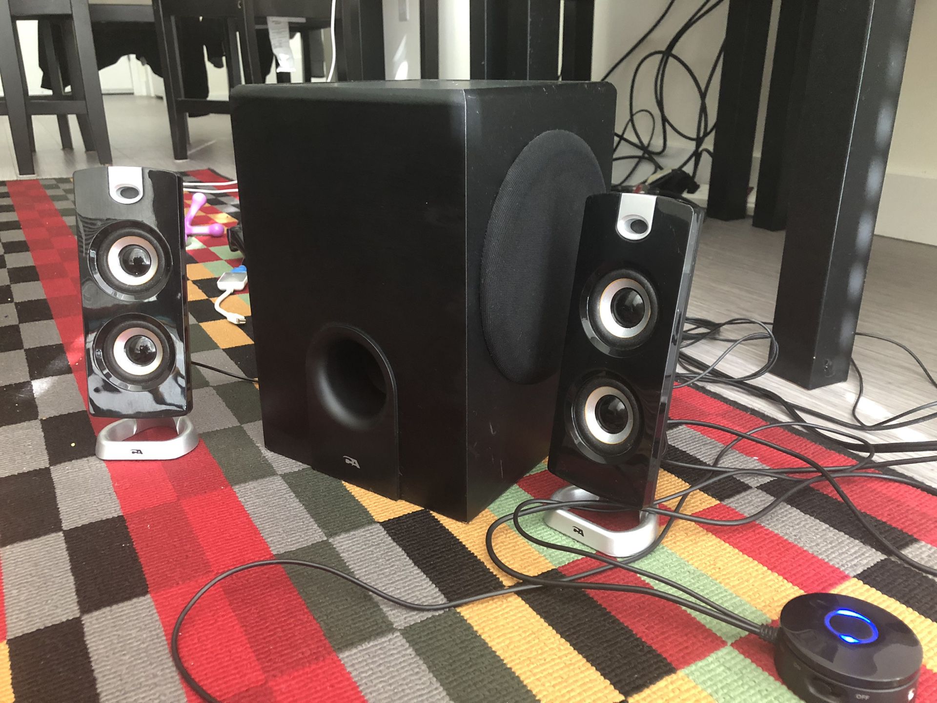 Audio Speakers with bass