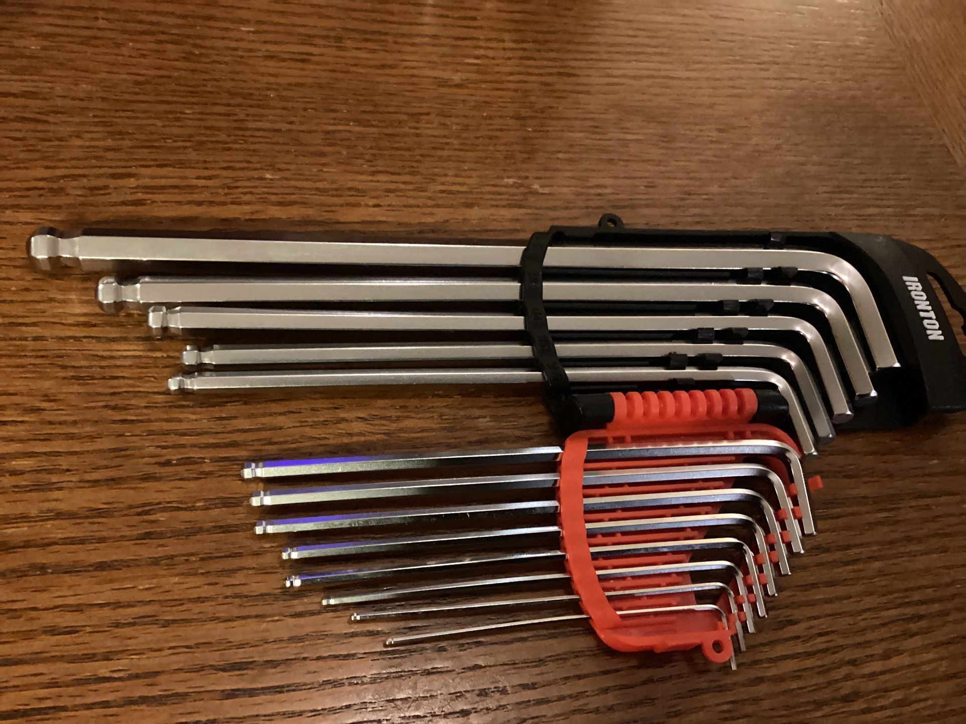 Long Arm Ball End Hex Key Set, 13-Pc., SAE. Brand NEW.