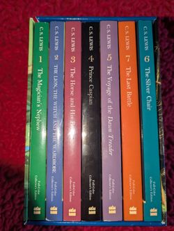 Full Colors Hard Cover Box Series And 2 Narnia Books All by C.S Willis with box Kids Novel