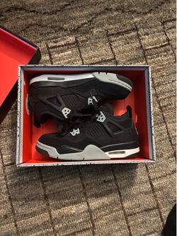 Jordan 4 black canvas