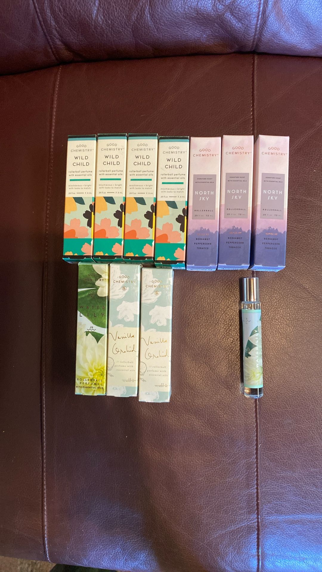 New Rollerball Perfume With Essential Oils. One dollar each.