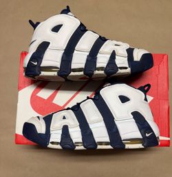 Nike Air More Uptempo Olympic USA Mens size 11 Basketball shoes Rare!
