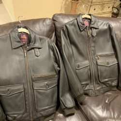 Brooks Brothers Bomber Leather