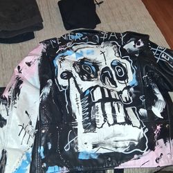 For Those Who Sin Leather Jacket