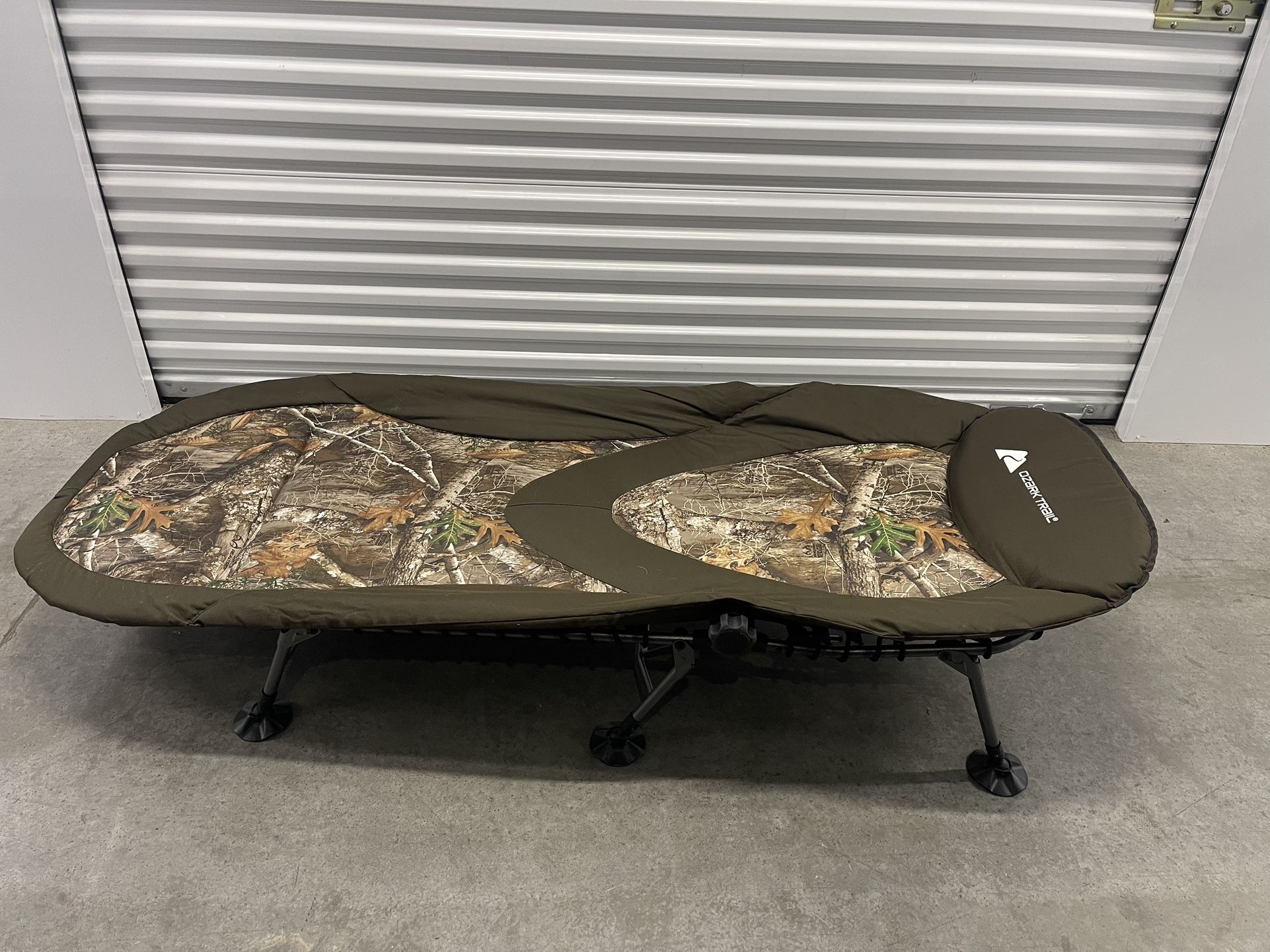 Ozark Trail North Fork Adjustable Camo Camping Cot