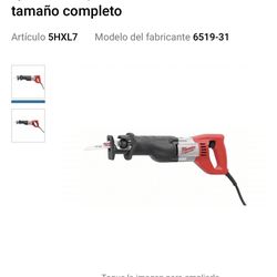 Milwaukee Saw Zall Como Nuevo $95 