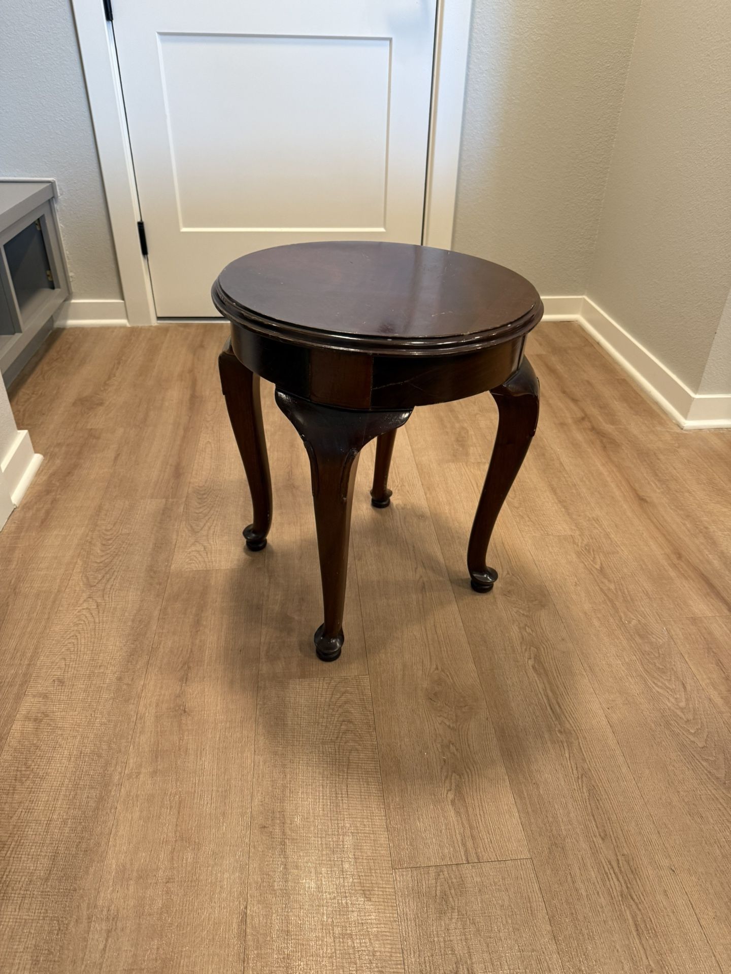 Elegant Wooden Office Side Table