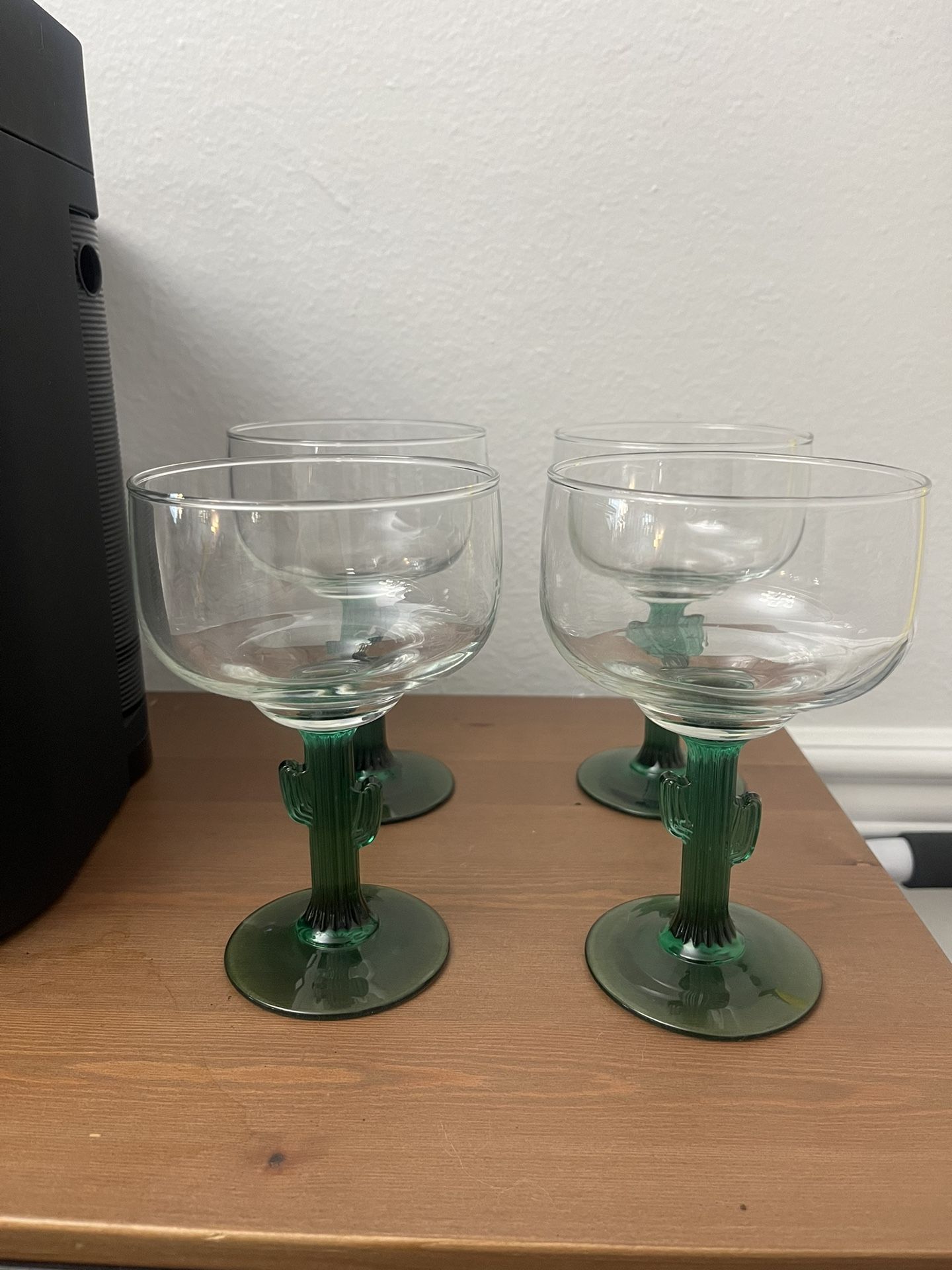 Cactus Cocktail Glasses Set Of 4