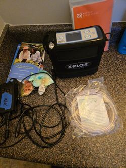 Breathing Machine. Like New Used Twice. Comes With Two Rechargeable Batteries And The Charger As Well.