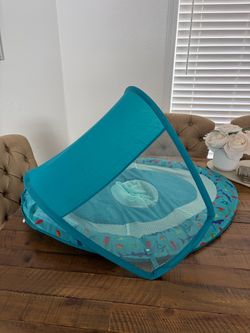 Baby Pool Float with Canopy and Seat