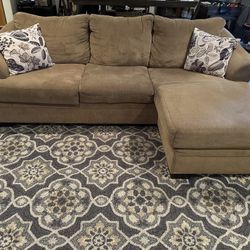 Couch With Chaise Lounge On End Adjustable 