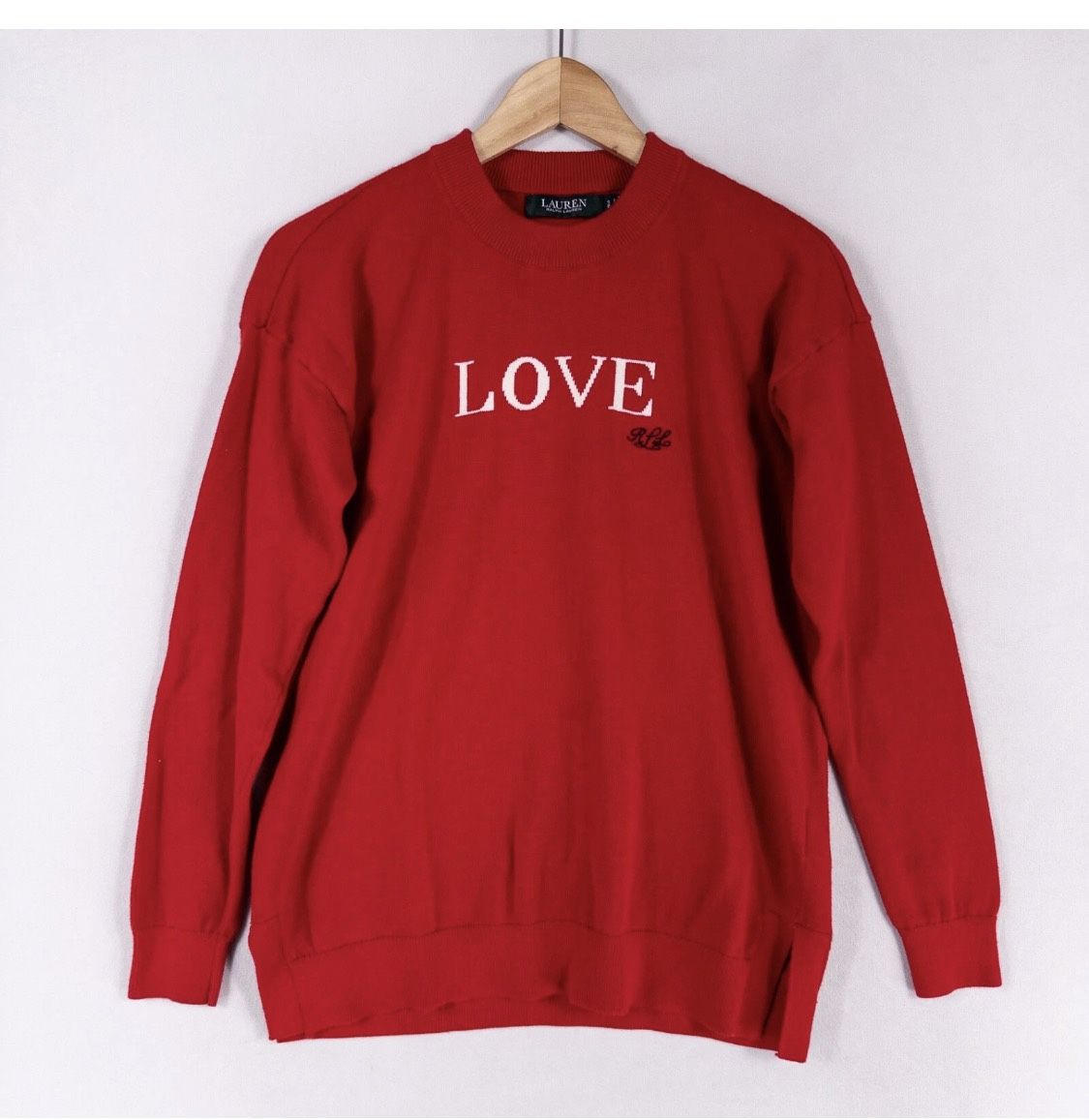Ralph Lauren Women’s Love Sweater !!!!!