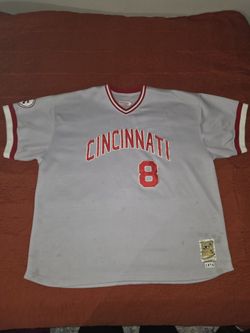 Mitchell & Ness Cincinnati Reds #8 Morgan Jersey, (SIZE 5X)