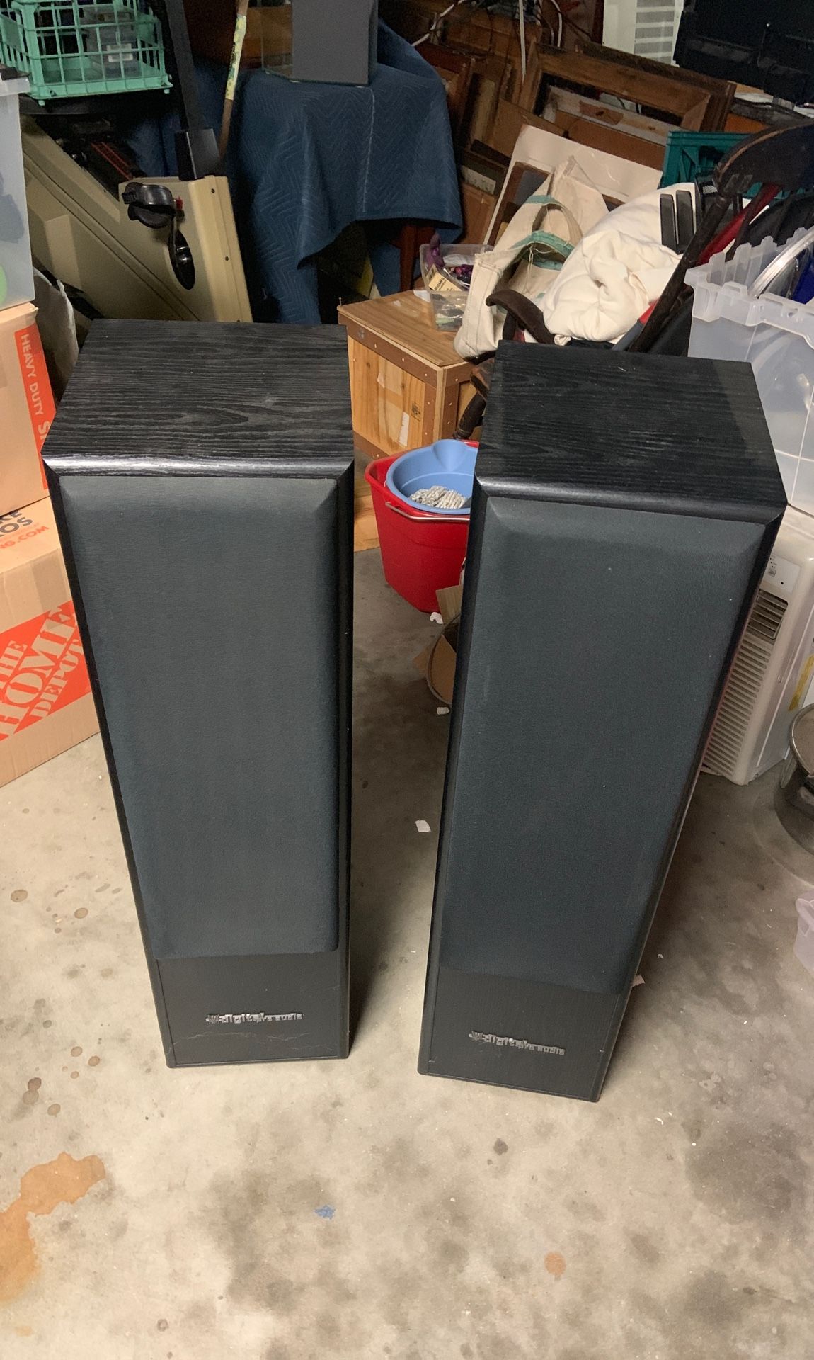 Digital pro audio speaker pair 250w each see pics