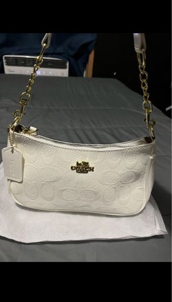 Bolsa Coach color blanco