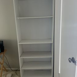 White Wood Book Shelf 