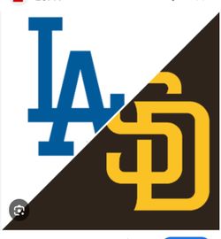 Padres vs Dodgers Saturday Night 6/27 Petco Park