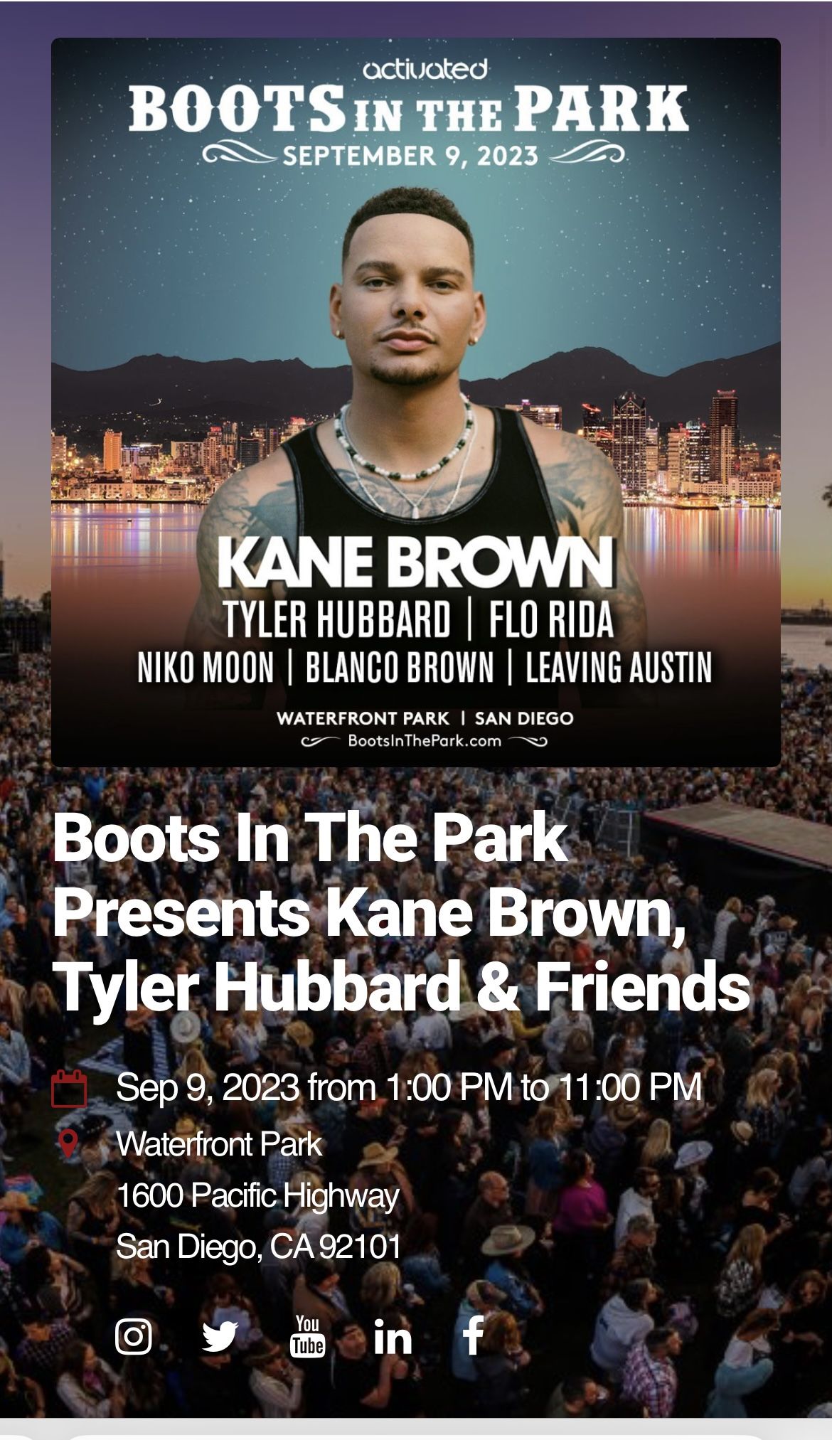 Country Concert Tickets