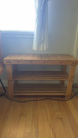 Shoe rack for storage