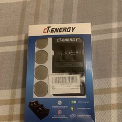 CT-Energy Lithium-Ion Coin Battery Charger For Rechargeable LIR Batteries