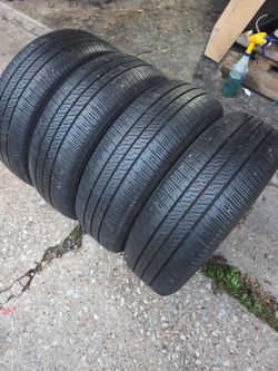 4 tires 195/65/15 Dunlop Enasave 01 A/S