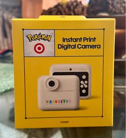 Pokemon target instant digital camera