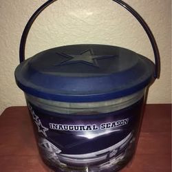 Vintage Dallas Cowboys Popcorn Bucket