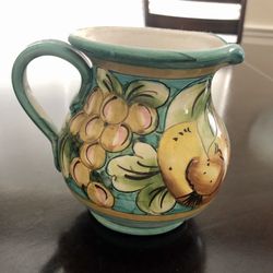 Hand Painted Italian Pottery - Signed