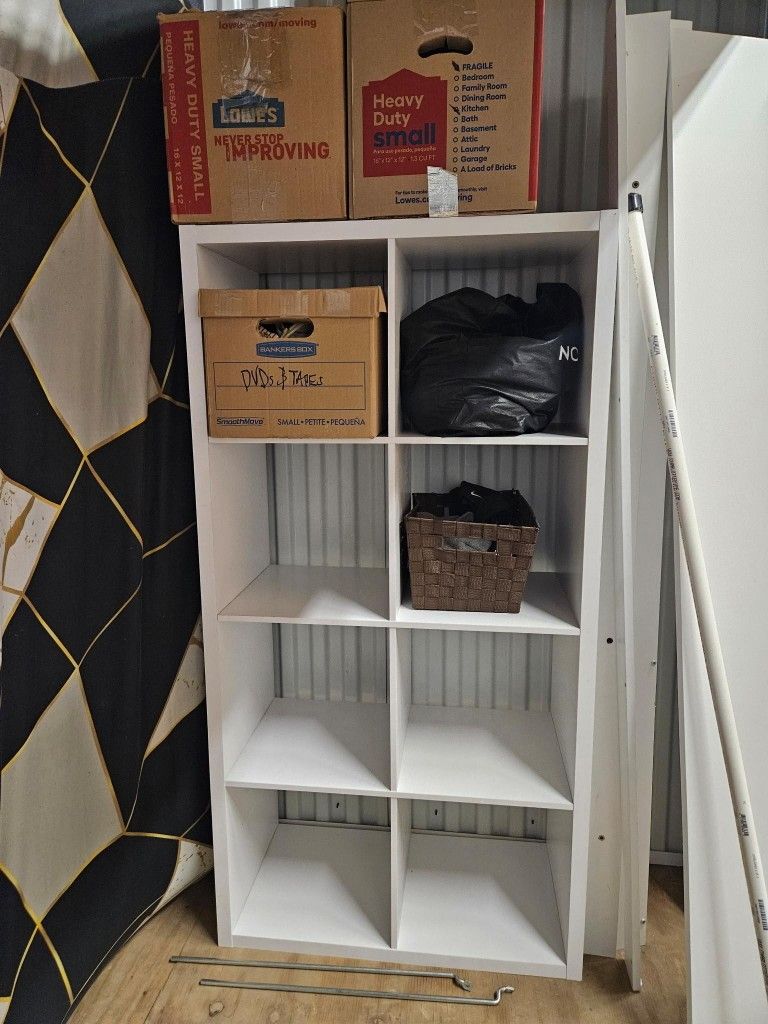 White Bookshelf